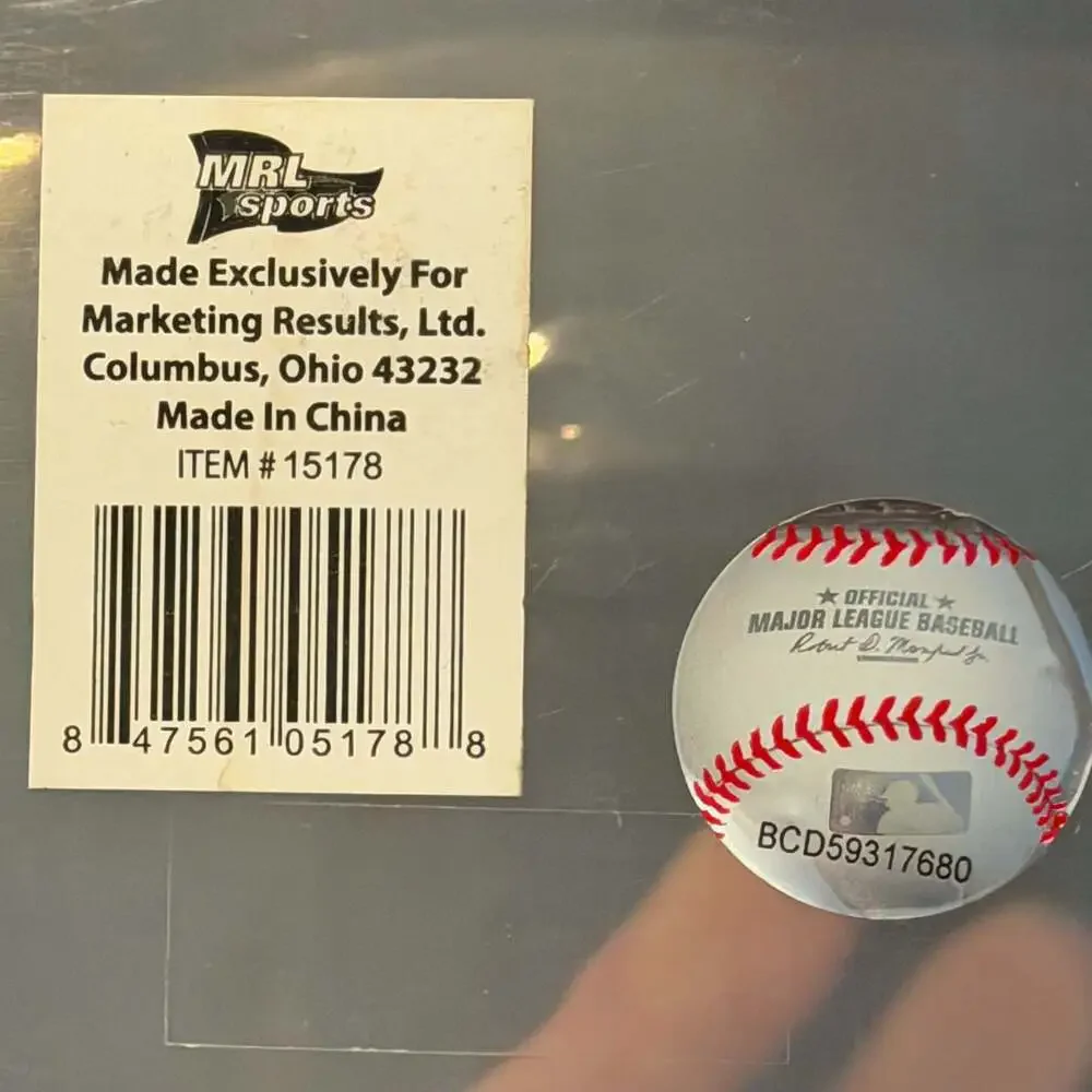 Boston Red Sox MLB Clear Plastic Storage Box with Lid
